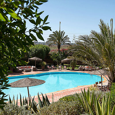 Boutique-Hotel Dar Maktoub Pool Pflanzen
