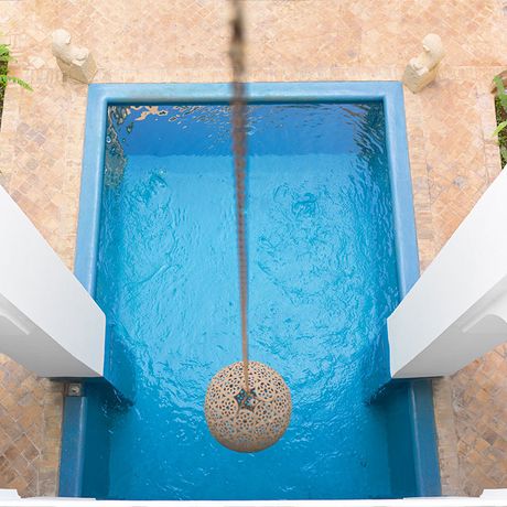 Cadi Boutique- Hotel Pool Blick auf den Pool