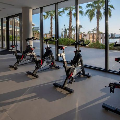 Blick in den Fitnessraum