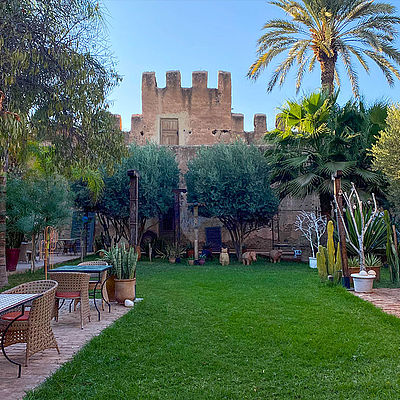 Kasbah-Hotel Dar Tourkia Garten