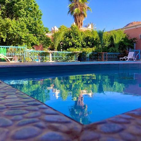 Blick auf den Pool