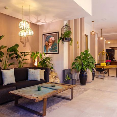 Blick in die Lobby
