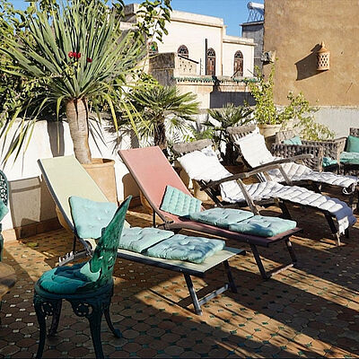 Riad Lune et Soleil Terrasse