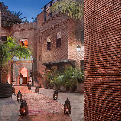 Hotel la Sultana Marrakech Eingangsbereich