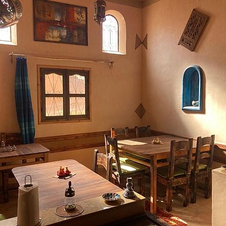 Blick in den Speisesaal