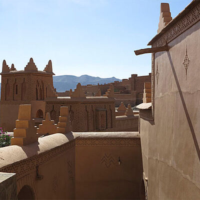 Kasbah Ait Omar Fassade