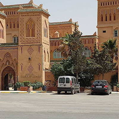 Hotel Kasbah Asmaa Ansicht von vorne