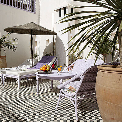 Terrasse Riad Casa Lila