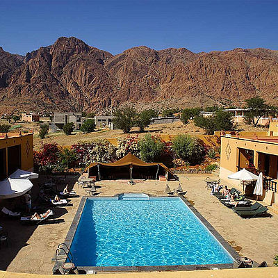 Hotel Kasbah Chez Amaliya Tafraoute Berge Pool