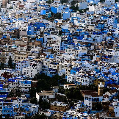 Haeuser Chefchaouen