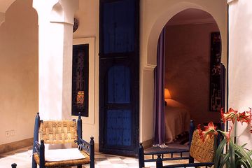 Cadi Boutique- Hotel Blaues Haus Sitzecke