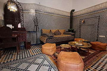 Riad al Bartal Suite Sitzecke