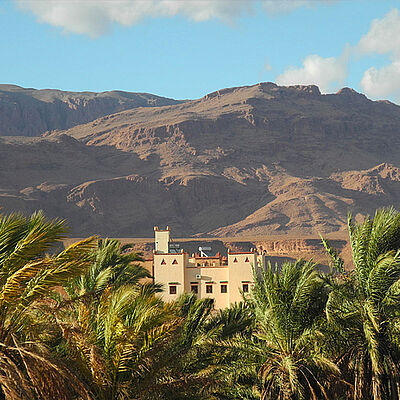 Aussenansicht Kasbah-Hotel Petit Nomade