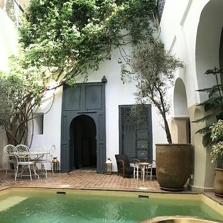 Blick in den Innenhof