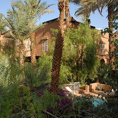 Oasenlodge Villa Zagora Aussenansicht 01