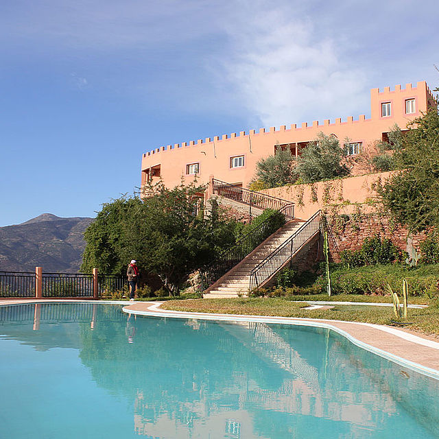 Auberge Zolado Poolbereich