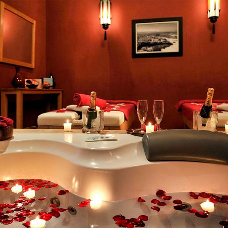 Blick in den Wellnessbereich
