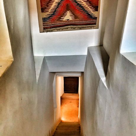 Cadi Boutique- Hotel Treppe Blick auf eine Treppe