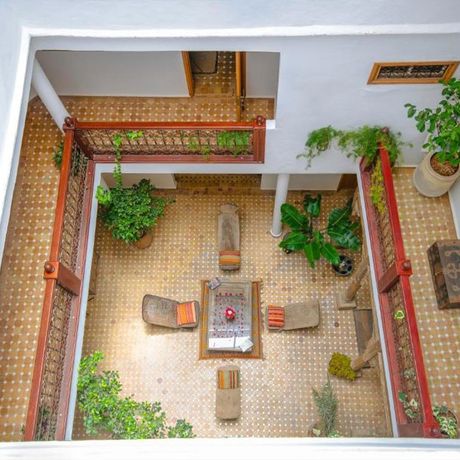 Blick in den Innenhof