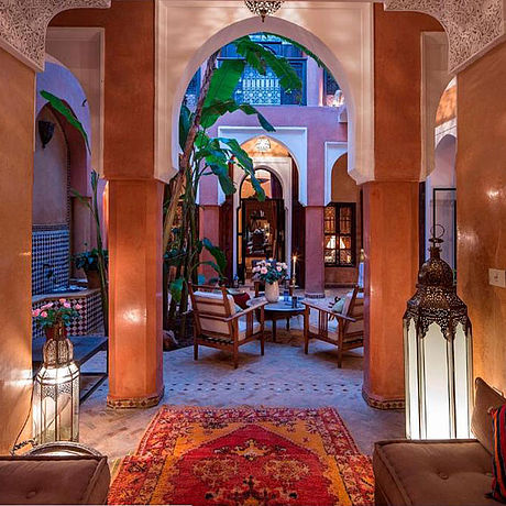 riad dar attajmil innenhof