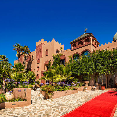 Kasbah-Hotel Tamadot Eingangsbereich