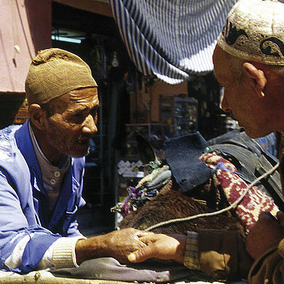 Fes Markt Personen