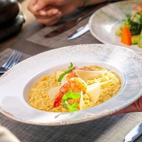 Ansicht Gericht im Restaurant