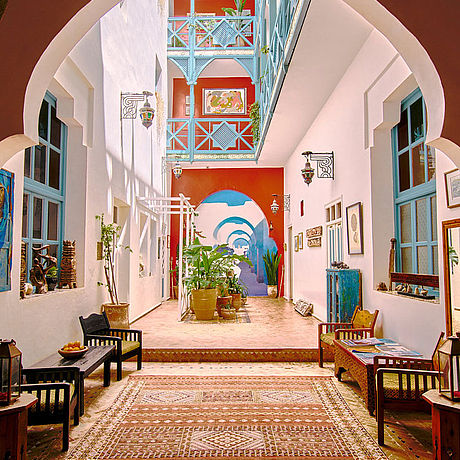 Blick in den Innenhof