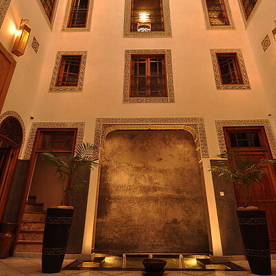 Innenhof Riad Layla